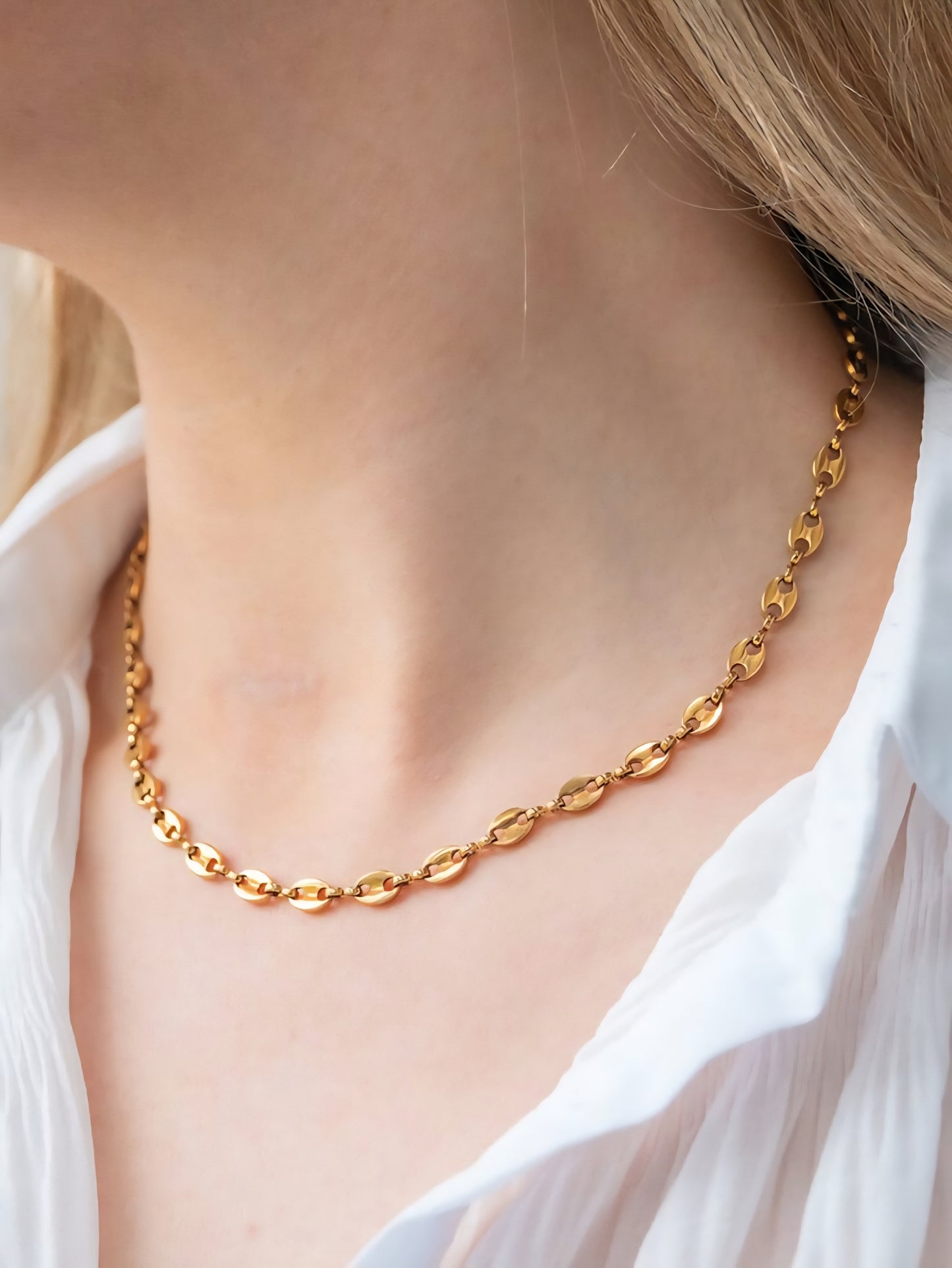 Cadena Gucci Mujer Oro Laminado 18K | LAYER GOLD