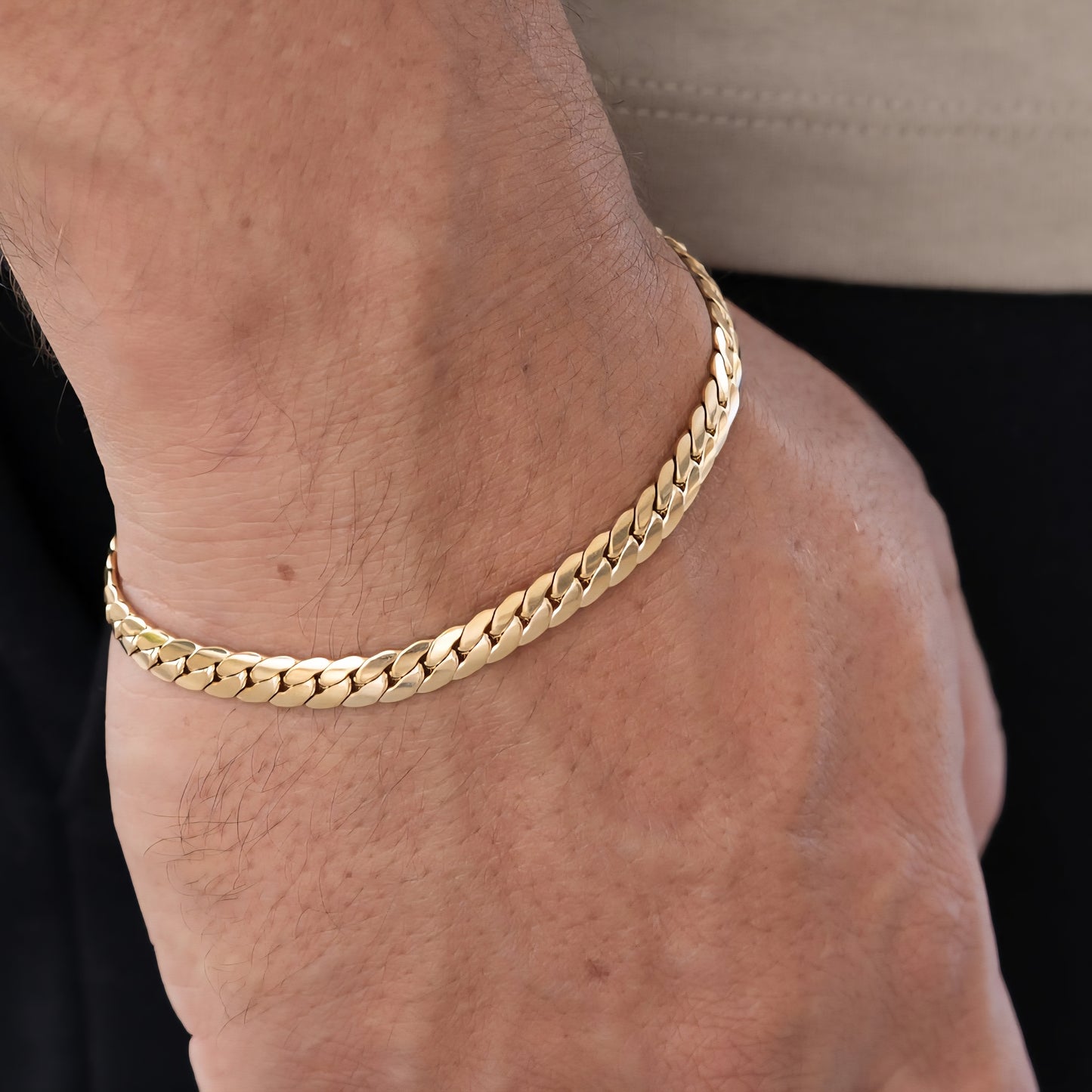 Set Cadena + Pulsera Serpiente Hombre