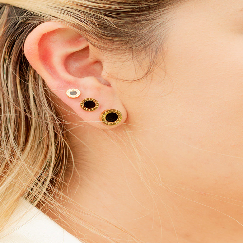 Aretes Para Mujer Tipo Bul Oro Laminado 18K | LAYER GOLD