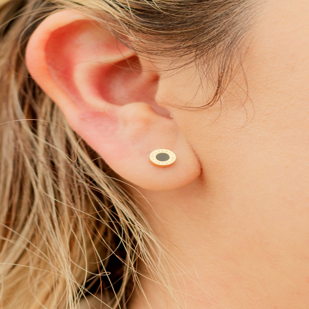 Aretes Para Mujer Tipo Bul Oro Laminado 18K | LAYER GOLD
