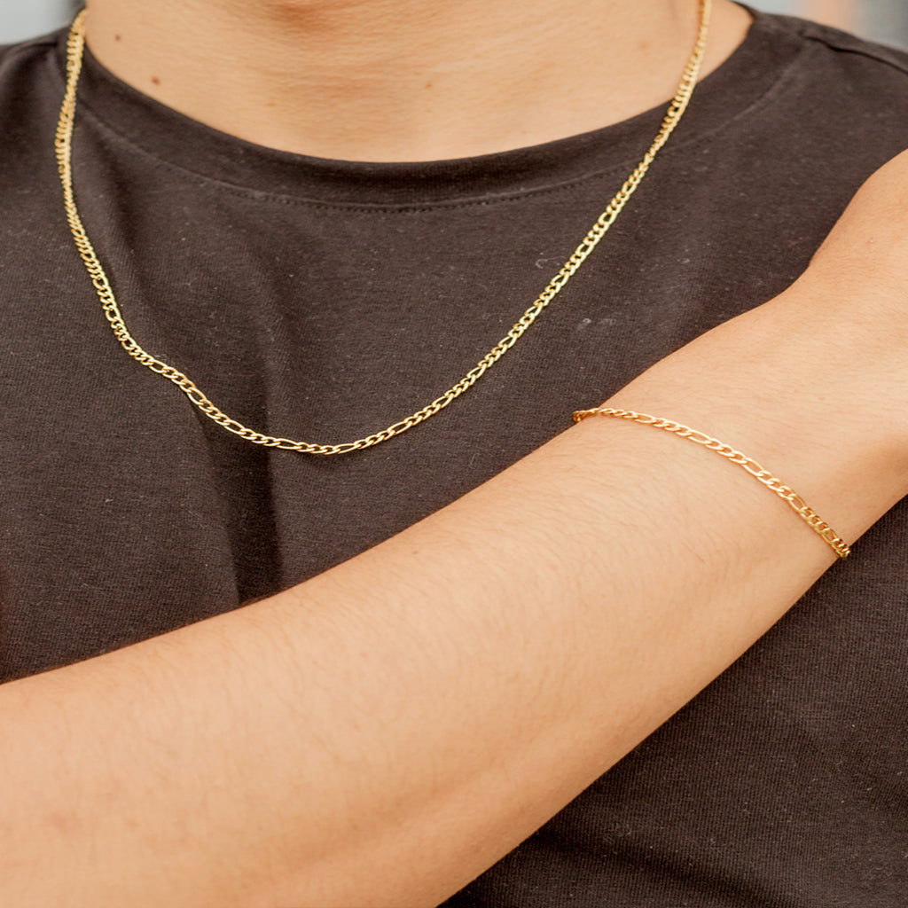 Pulsera Fígaro hombre