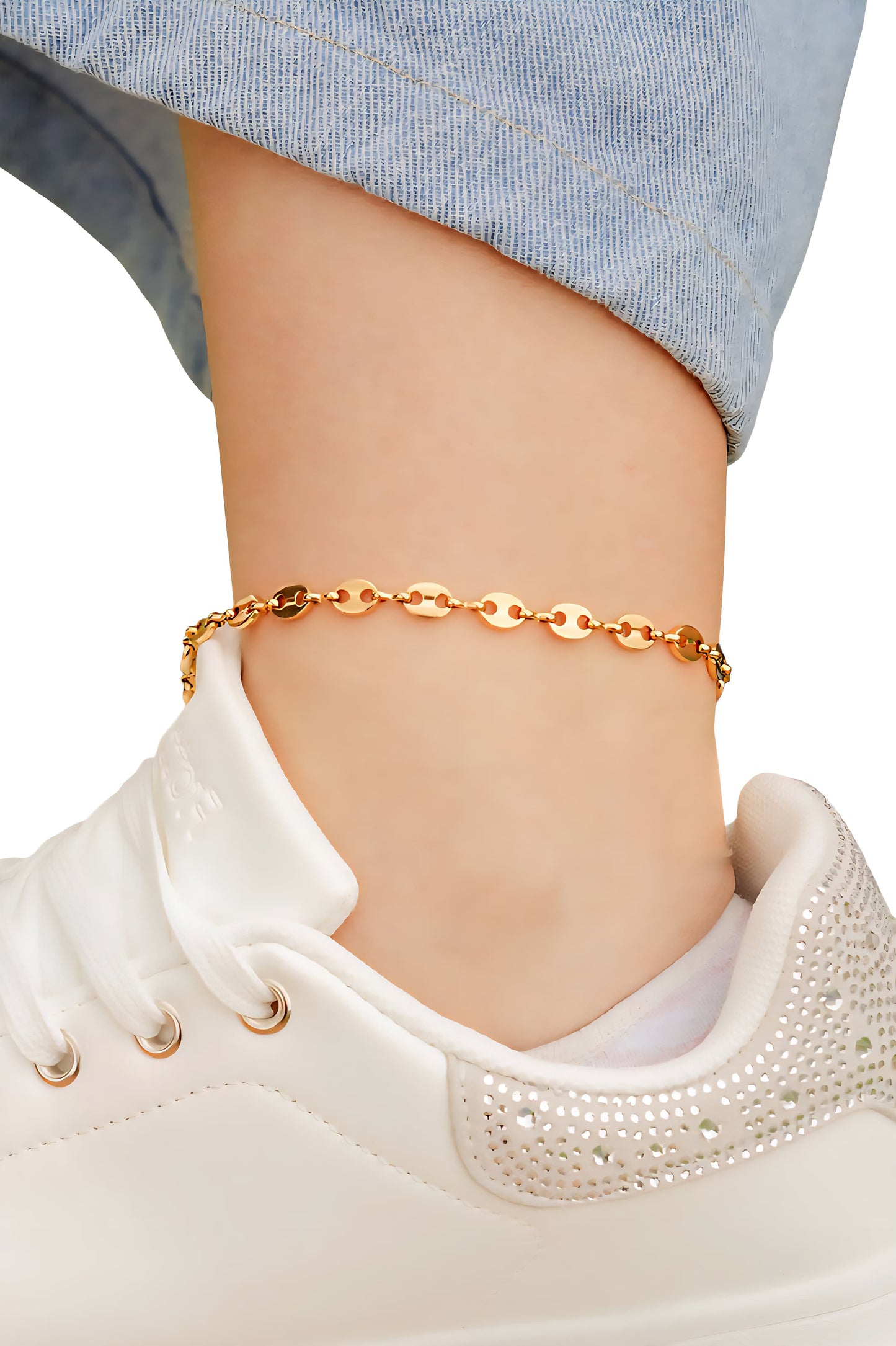 Tobillera Unisex Gucci Oro Laminado 18K | LAYER GOLD