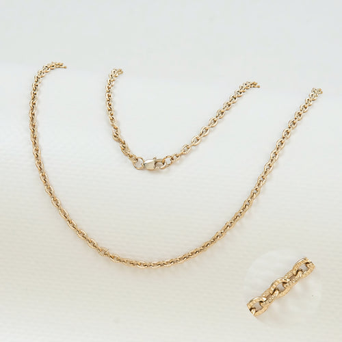 Cadena Ovalos Hombres