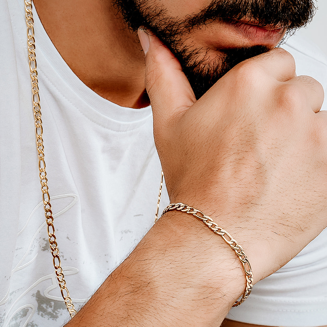 Pulsera Fígaro hombre