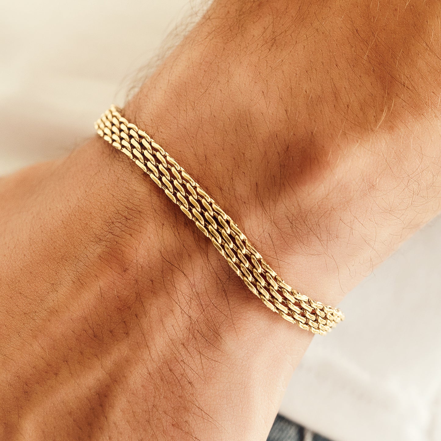 Set Cadena + Pulsera Chinesca Hombre