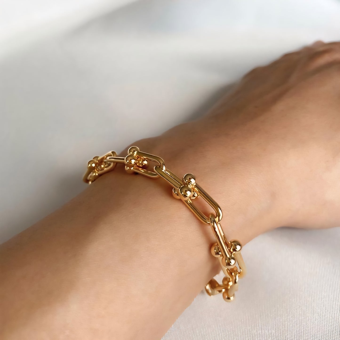 Pulsera Ancla Mujer Oro Laminado 18K | LAYER GOLD