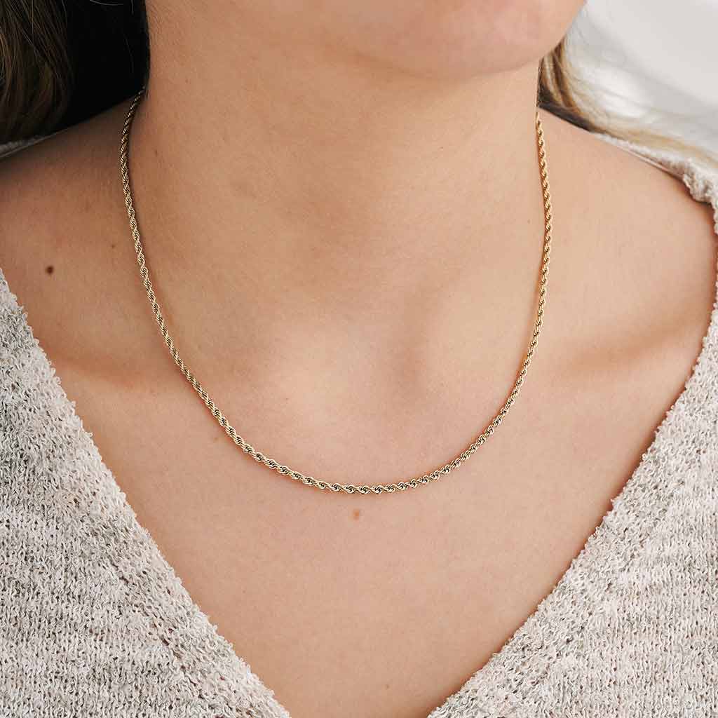 Combo Cadena + Pulsera Lazo Mujer