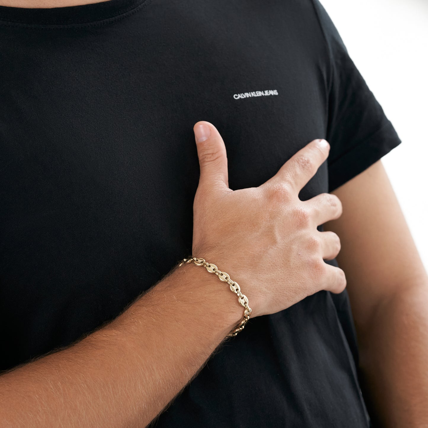 Pulsera Grano de Cafe Hombre