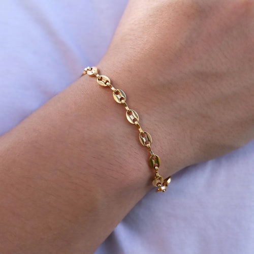 Pulsera Grano de Cafe Hombre