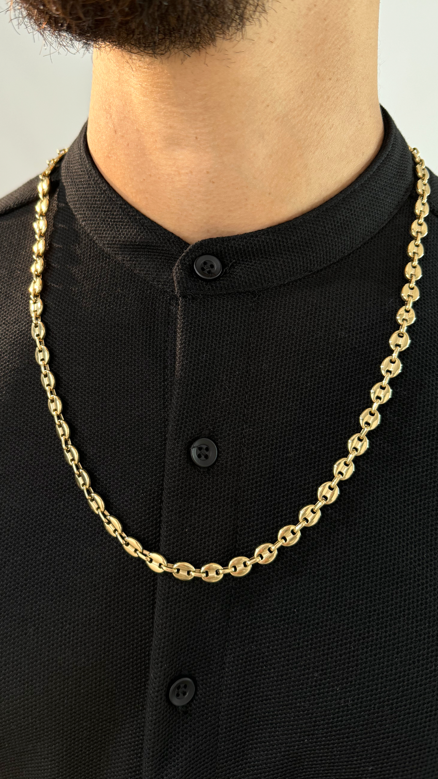 Cadena Gucci Hombre Oro Laminado 18K | LAYER GOLD