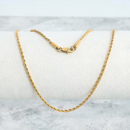 Set Cadena y Pulsera Lazo Mujer Oro Laminado 18K | LAYER GOLD