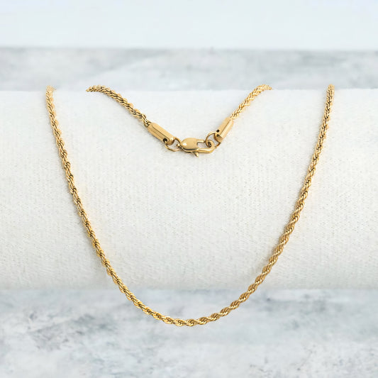 Set Cadena y Pulsera Lazo Mujer Oro Laminado 18K | LAYER GOLD