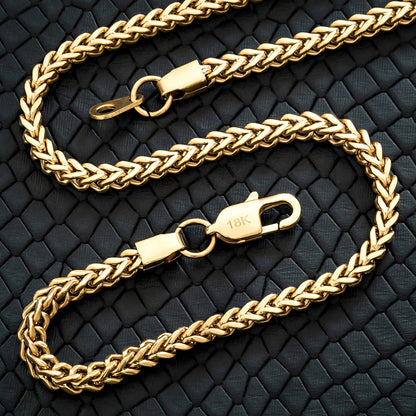 Cadena Franco Hombre Oro Laminado 18K | LAYER GOLD