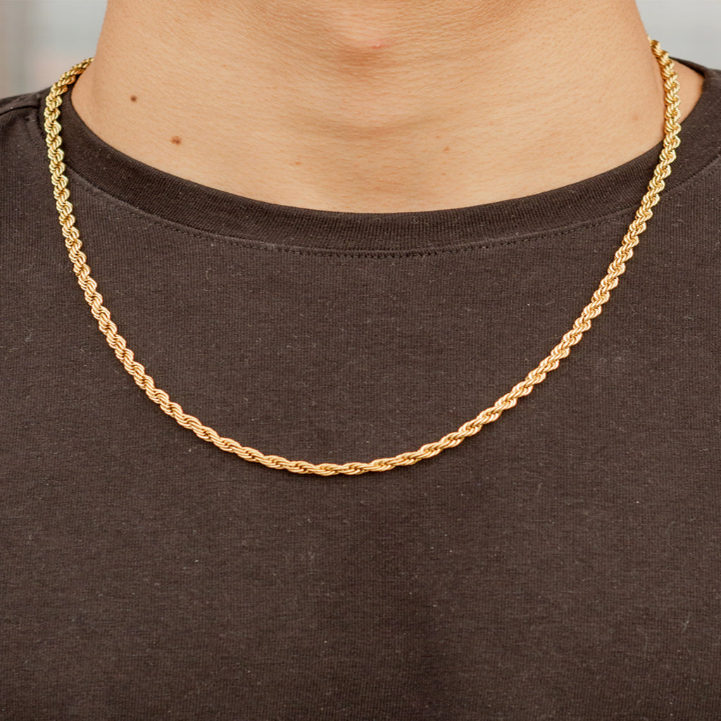 Set Cadena y Pulsera Lazo Hombre