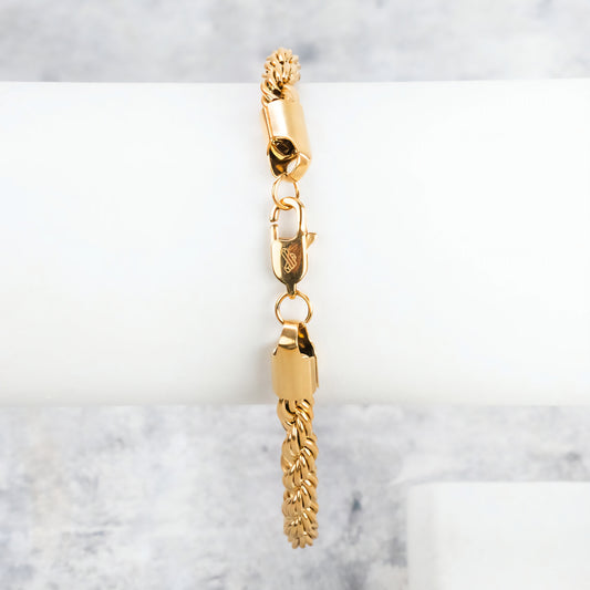 Pulsera Lazo Mujer Oro Laminado 18K | LAYER GOLD
