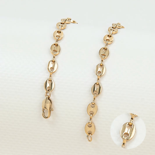 Tobillera Unisex Gucci Oro Laminado 18K | LAYER GOLD
