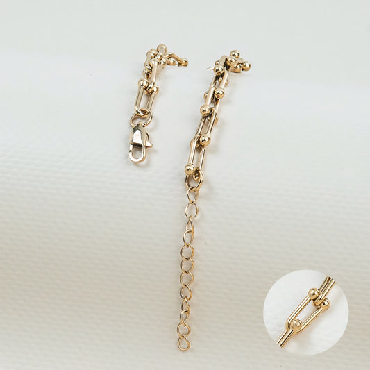 Pulsera Ancla Mujer Oro Laminado 18K | LAYER GOLD