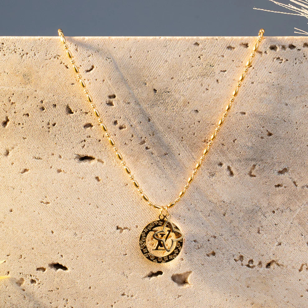 Cadena LV 2 Dijes Mujer
