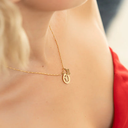 Cadena LV 2 Dijes Mujer