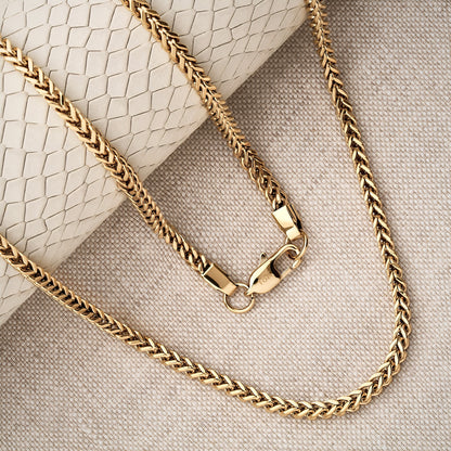 Cadena Franco Hombre Oro Laminado 18K | LAYER GOLD