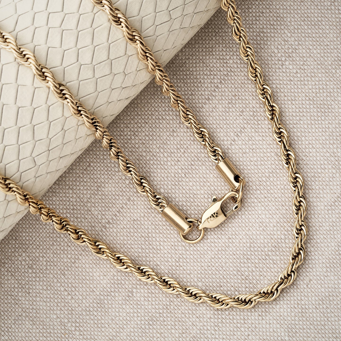 Cadena Lazo Mujer Oro Laminado 18K | LAYER GOLD