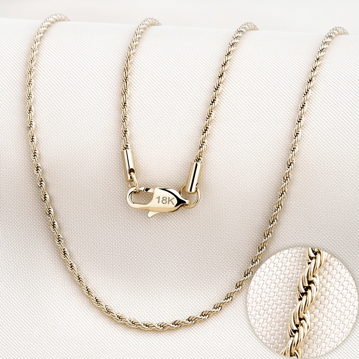 Cadena Lazo Mujer Oro Laminado 18K | LAYER GOLD