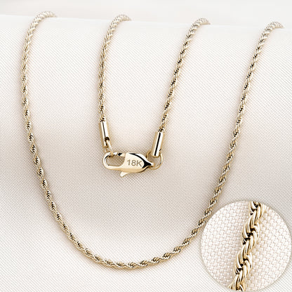 Cadena Lazo Mujer Oro Laminado 18K | LAYER GOLD