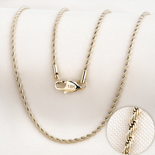 Cadena Lazo Mujer Oro Laminado 18K | LAYER GOLD