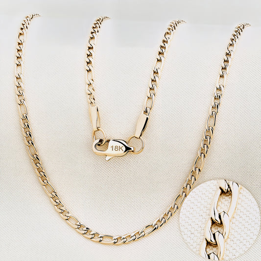 Cadena Cartier Hombre Oro Laminado 18K | LAYER GOLD