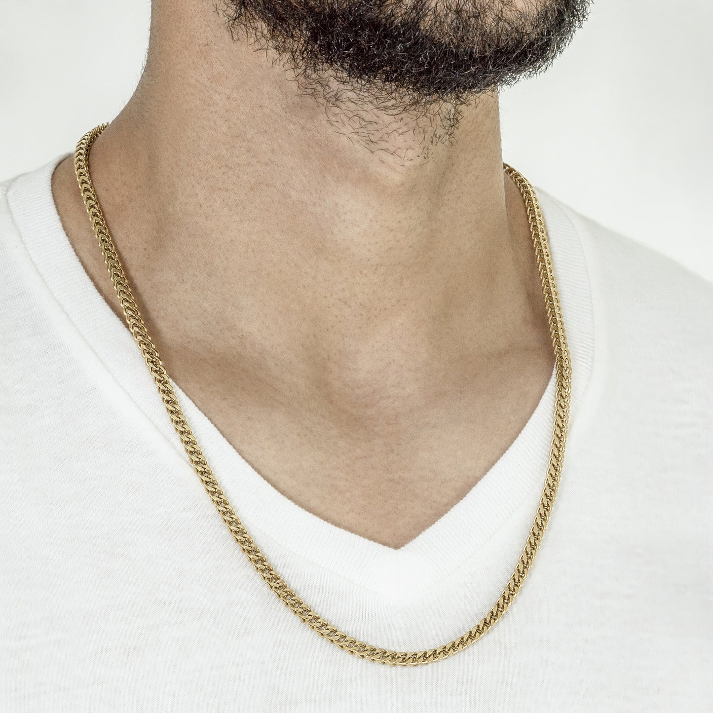 Cadena Franco Hombre Oro Laminado 18K | LAYER GOLD