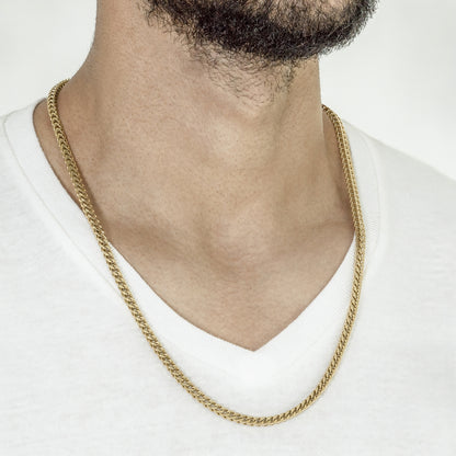 Cadena Franco Hombre Oro Laminado 18K | LAYER GOLD