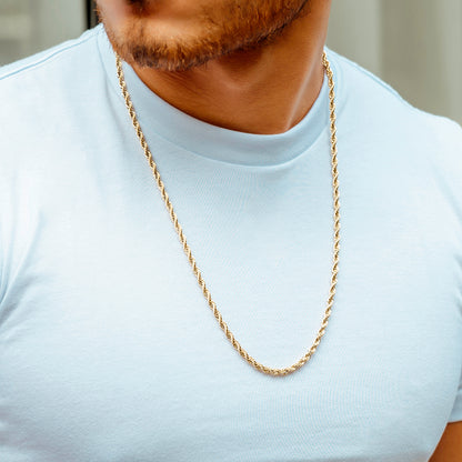 Set Cadena + Pulsera Lazo Hombre