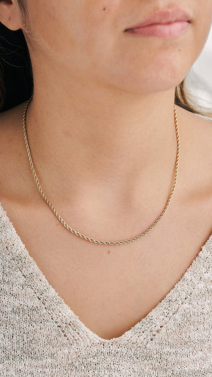 Cadena Lazo Mujer Oro Laminado 18K | LAYER GOLD