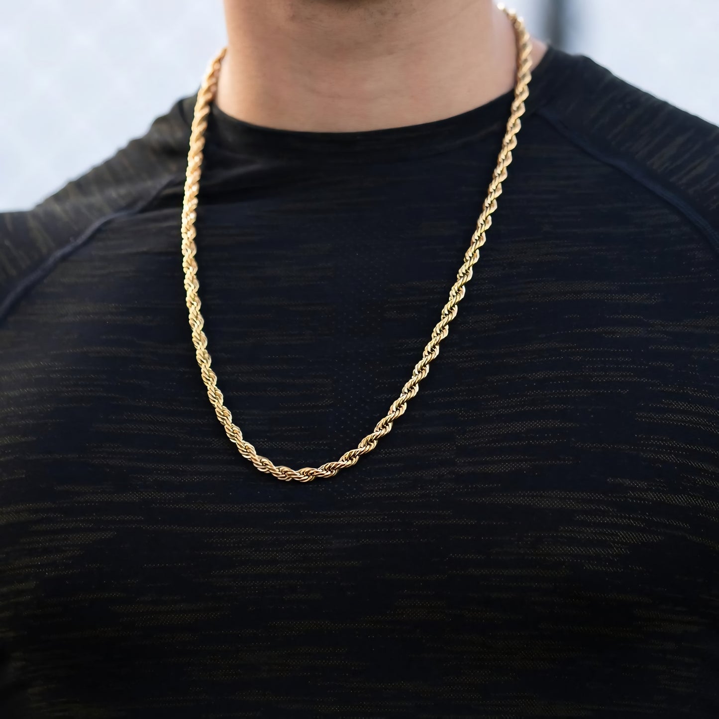 Set Cadena + Pulsera Lazo Hombre